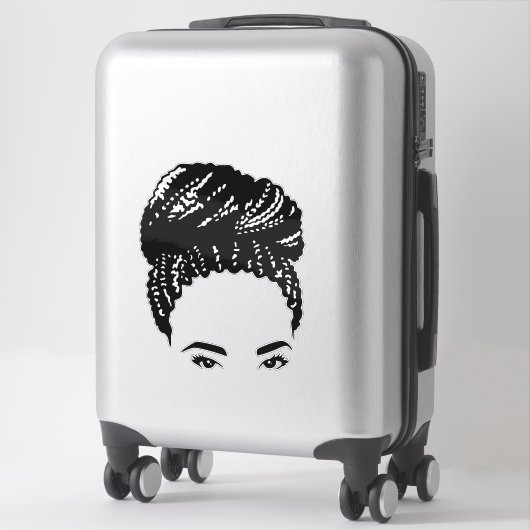 gevlochten bundel sticker (Koffer)