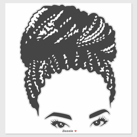 gevlochten bundel sticker (Vel)