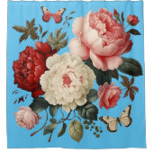 gevlochten douchegordijn (Voorkant)