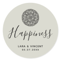 Gevlochten Keltische Stijl patroon Dank u