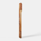 Gevlochten Mand Achtergrond iPhone 15 Case (Rechterkant)