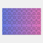 Gevlochten Mandala en bladmotief ontwerp" Inpakpapier Vel (Voorkant 3)