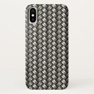 Gevlochten metaalpatroon Case-Mate iPhone case