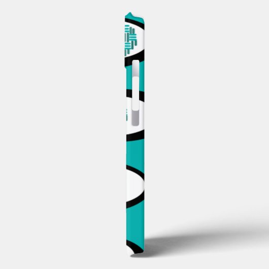 Gevlochten ovalen Case-Mate iPhone case (Achterkant / Links)