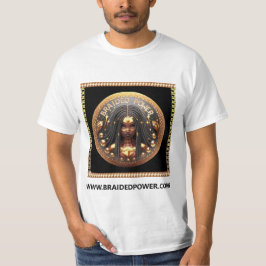Gevlochten Power Gold T-shirt