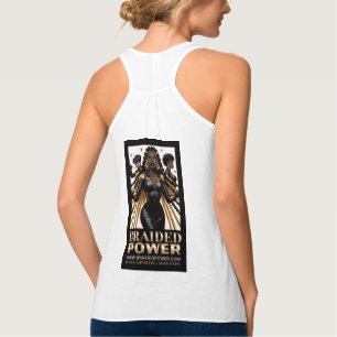 Gevlochten Power Tanktop T-shirt