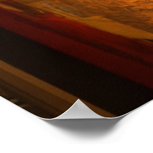 "Gevlochten schittering: 3D Wall Art Poster (Hoek)