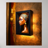 "Gevlochten schittering: 3D Wall Art Poster (Voorkant)