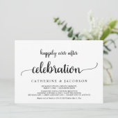 Gevluchte bruid, Happily Ever After-feest, Rustiek Kaart (Staand voorkant)