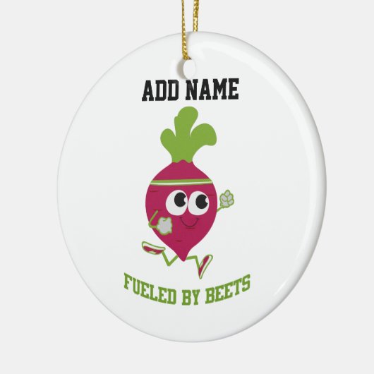 gevoed door bieten keramisch ornament (Links)