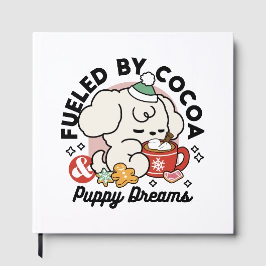 Gevoed door cacao en puppydromen - Schattigee wint Gastenboek (Voorkant)