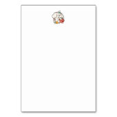 Gevoed door cacao en puppydromen - Schattigee wint Kaart (Achterkant)