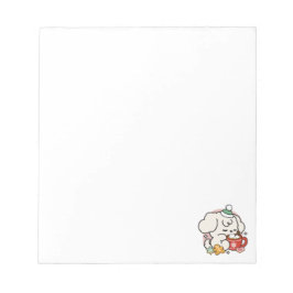 Gevoed door cacao en puppydromen - Schattigee wint Notitieblok