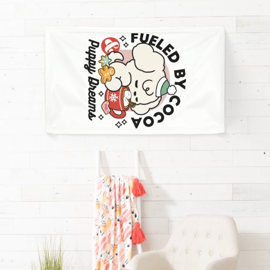 Gevoed door cacao en puppydromen - Schattigee wint Spandoek (Insitu)