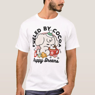 Gevoed door cacao en puppydromen - Schattigee wint T-shirt