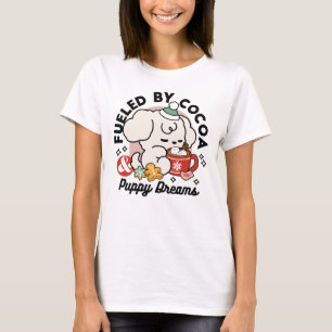 Gevoed door cacao en puppydromen - Schattigee wint T-shirt