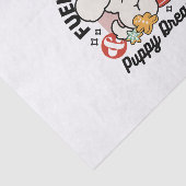 Gevoed door cacao en puppydromen - Schattigee wint Tissuepapier (Detail)