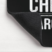 Gevoed door chemo sarcasme, grappige chemotherapie muismat (Hoek)