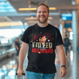 Gevoed door Gods Woord - Evangelie Jezus Heilige G T-shirt