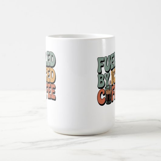 Gevoed door ijskoffie koffiemok (Center)