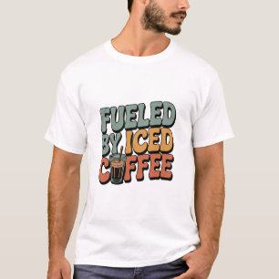 Gevoed door ijskoffie t-shirt
