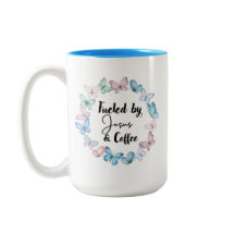 Gevoed door Jesus & Coffee GROTE mok