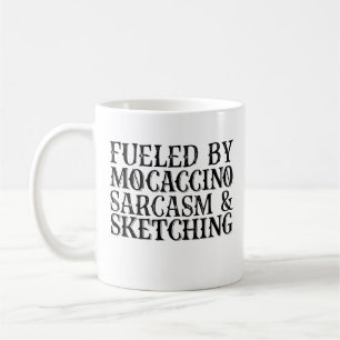 gevoed door Mocaccino Sarcasm en ketching Koffiemok