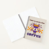 Gevoed door Spooky Vibes en Koffie Notitieboek (Binnen)