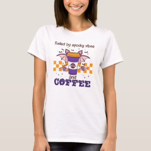 Gevoed door Spooky Vibes en Koffie T-shirt