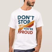Gevoed door vuur t-shirt (Voorkant)
