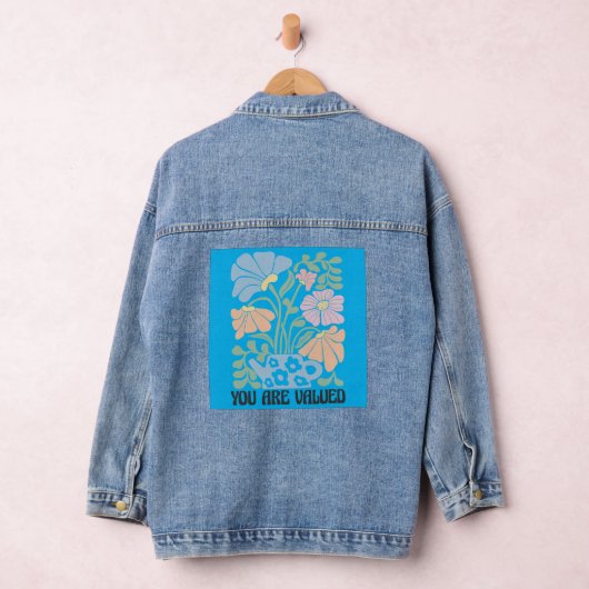 Gevoed en gewaardeerd: Floral Edition Denim Jacket (Hangar)