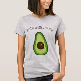 Gevoede avocado's t-shirt