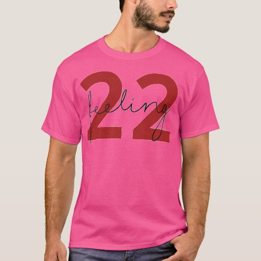 Gevoel 22 t-shirt (Voorkant)