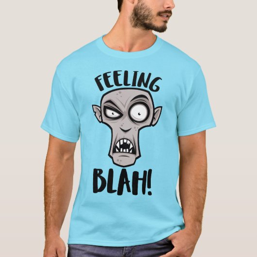 Gevoel Bla Nosferatu Vampier T-shirt (Voorkant)