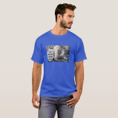 Gevoel Blauw (donker) T-shirt (Voorkant volledig)