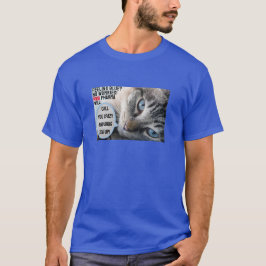 Gevoel Blauw (donker) T-shirt
