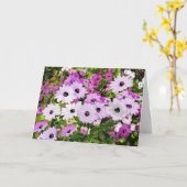 Gevoel en Bloemen op Moederdag Kaart (Gele Bloem)