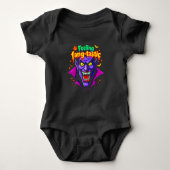 Gevoel Fang Tastic Halloween Vampire Design Romper (Voorkant)