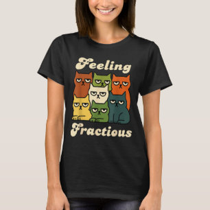 Gevoel Fractie Dierenarts Kat Moeder Diergeneeskun T-shirt