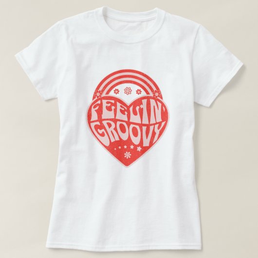Gevoel Groovy Flower Kind T-shirt (Design voorkant)
