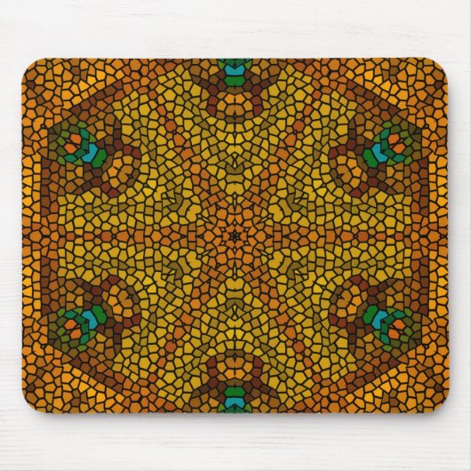 gevoel - ingewikkelde abstracte ontwerp Tegel - Muismat (Voorkant)