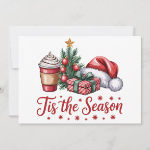 Gevoel Jolly Christmas Tree Hot Cocoa Holiday Kaart