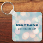 Gevoel van blijdschap, gevoel van blijdschap Acryl Sleutelhanger (Voorkant)