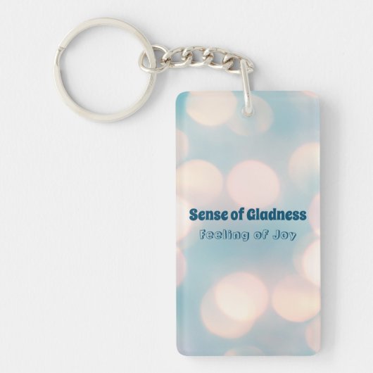Gevoel van blijdschap, gevoel van blijdschap Acryl Sleutelhanger (Voorkant)