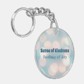 Gevoel van blijdschap, gevoel van blijdschap Acryl Sleutelhanger (Voorkant Links)