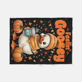 Gevoel van Gans Hallo Herfst Gans Pompoen Kruiden  Fleece Deken (Voorkant (Horizontaal))