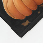 Gevoel van Gans Hallo Herfst Gans Pompoen Kruiden  Fleece Deken (Hoek)