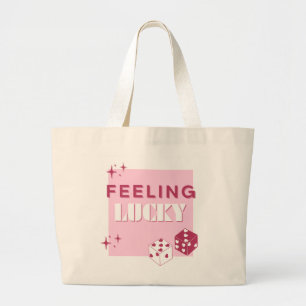 Gevoel van geluk, Gelukkig Meisje, Gelukkigste Mei Grote Tote Bag