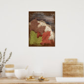 Gevoel van Herfst Poster (Keuken)