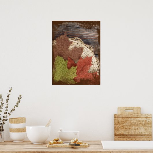 Gevoel van Herfst Poster (Keuken)